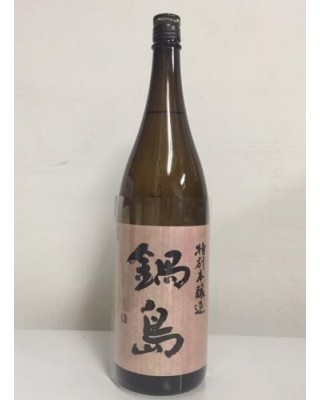 나베시마 토쿠베츠혼죠슈 핑크라벨(1.8리터) 鍋島 特別本醸造 ピンクラベル
