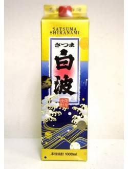 사츠마 시라나미 25도 고구마소주 종이팩(1.8리터)さつま白波 25度